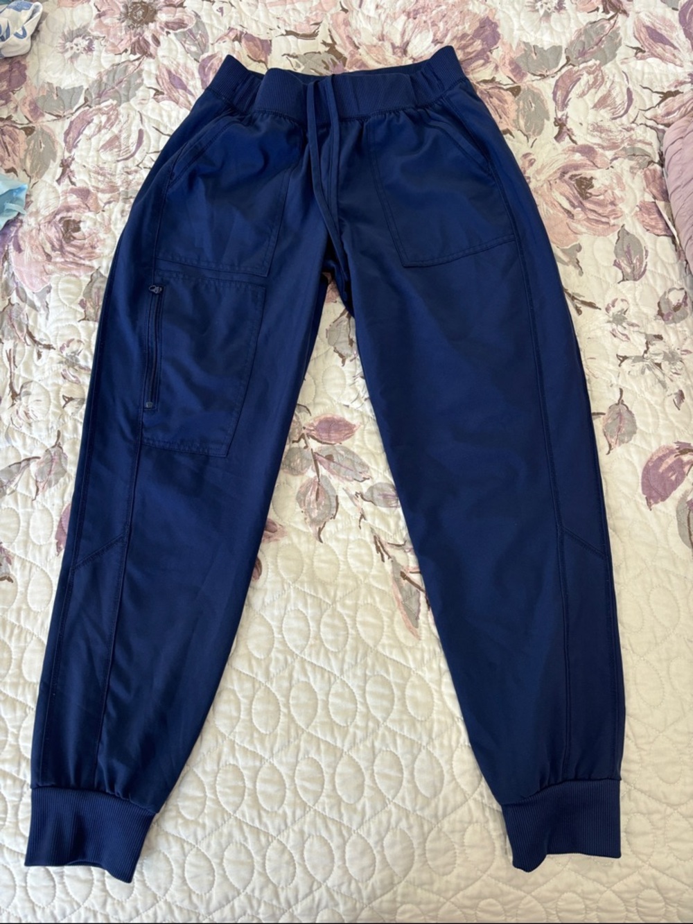 Navy Blue Jogger Scrubs